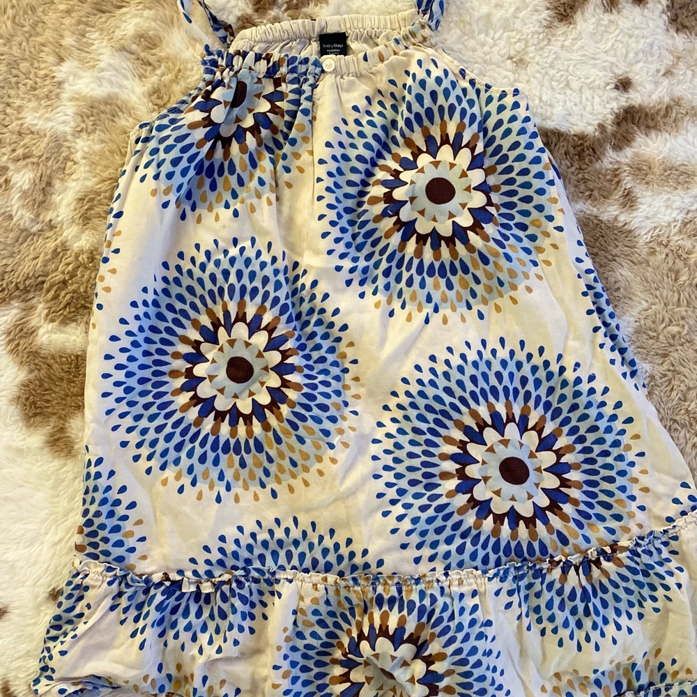 GapFloral Patterned Sleeveless Dress
